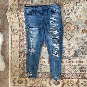 Ripped American Eagle Jeans